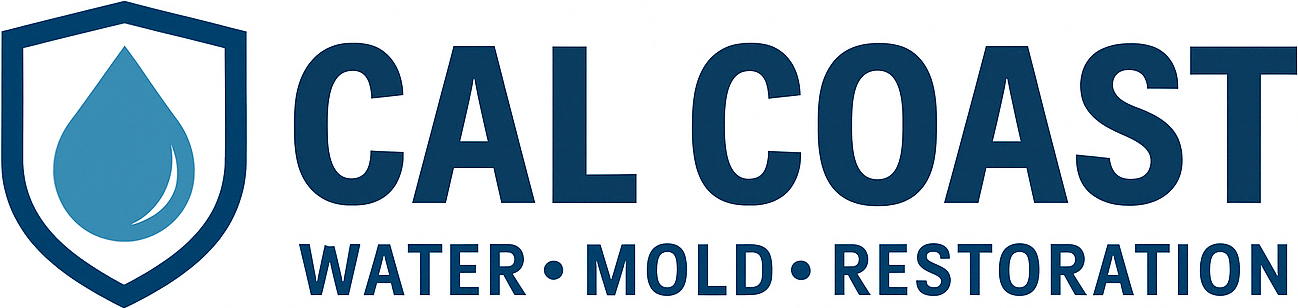 Cal Coast Water Damage Logo